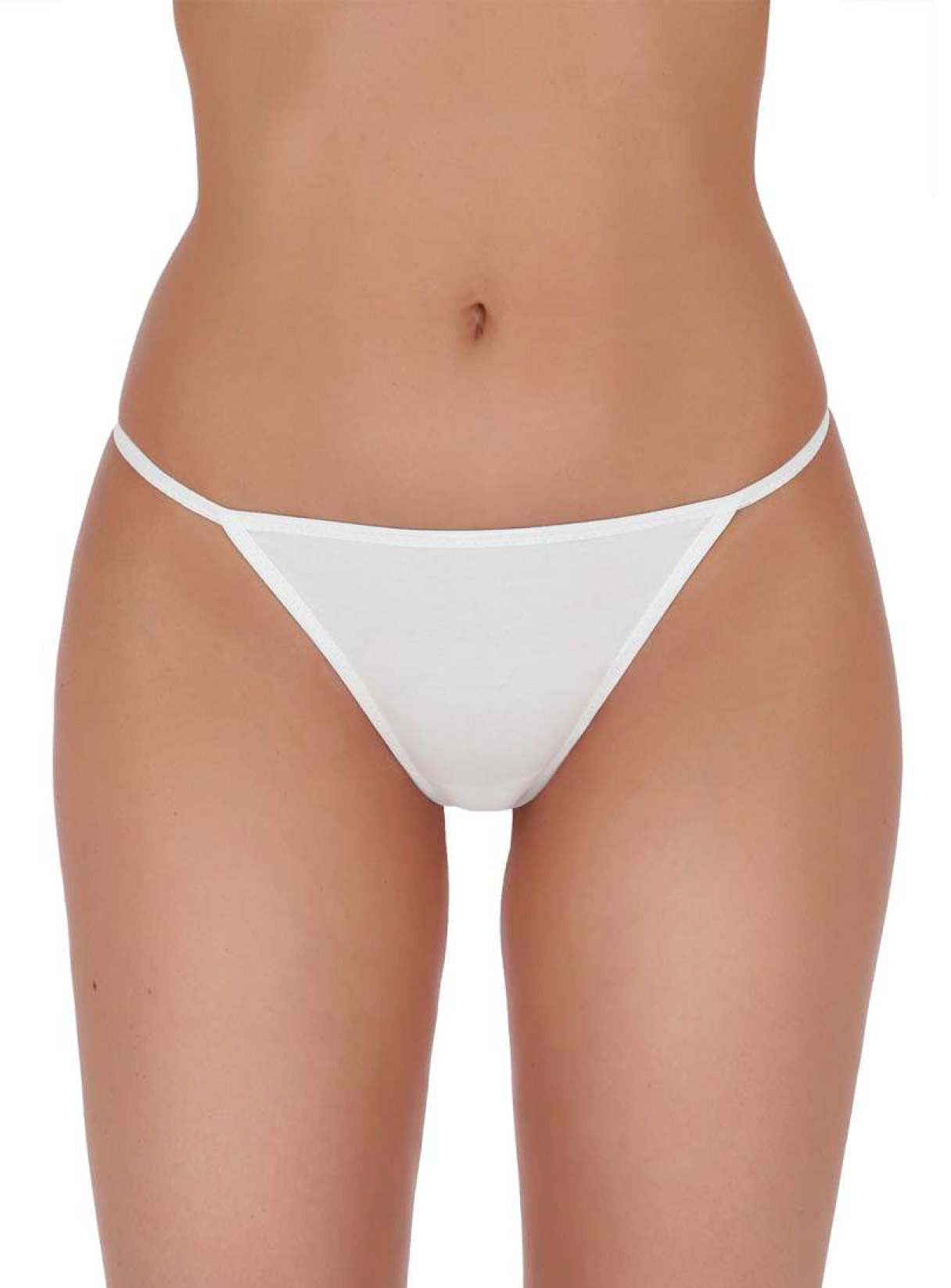 Tanga Passion Basic Thong 004 - bílá Barva: Bílá, Velikost: M