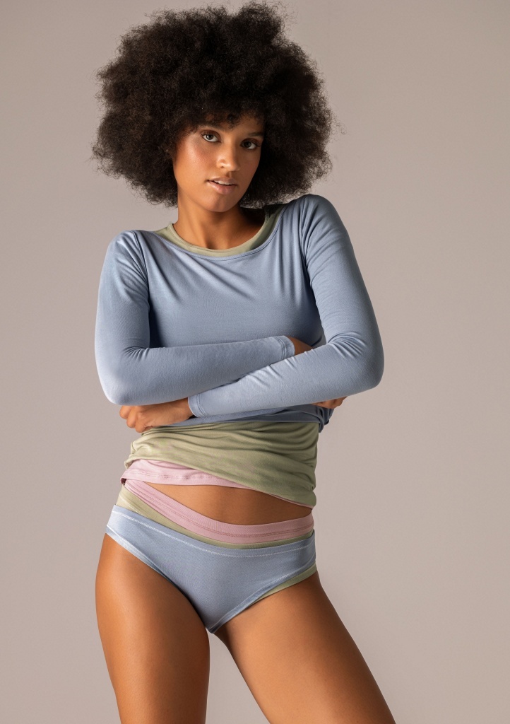 Dámské kalhotky Siélei 6005 S Černá