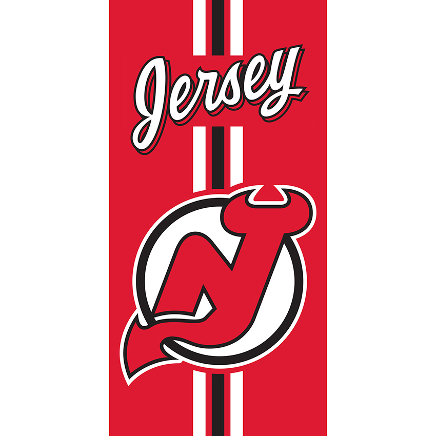 TipTrade s.r.o. Froté osuška NHL New Jersey Devils Prestige 70x140 cm