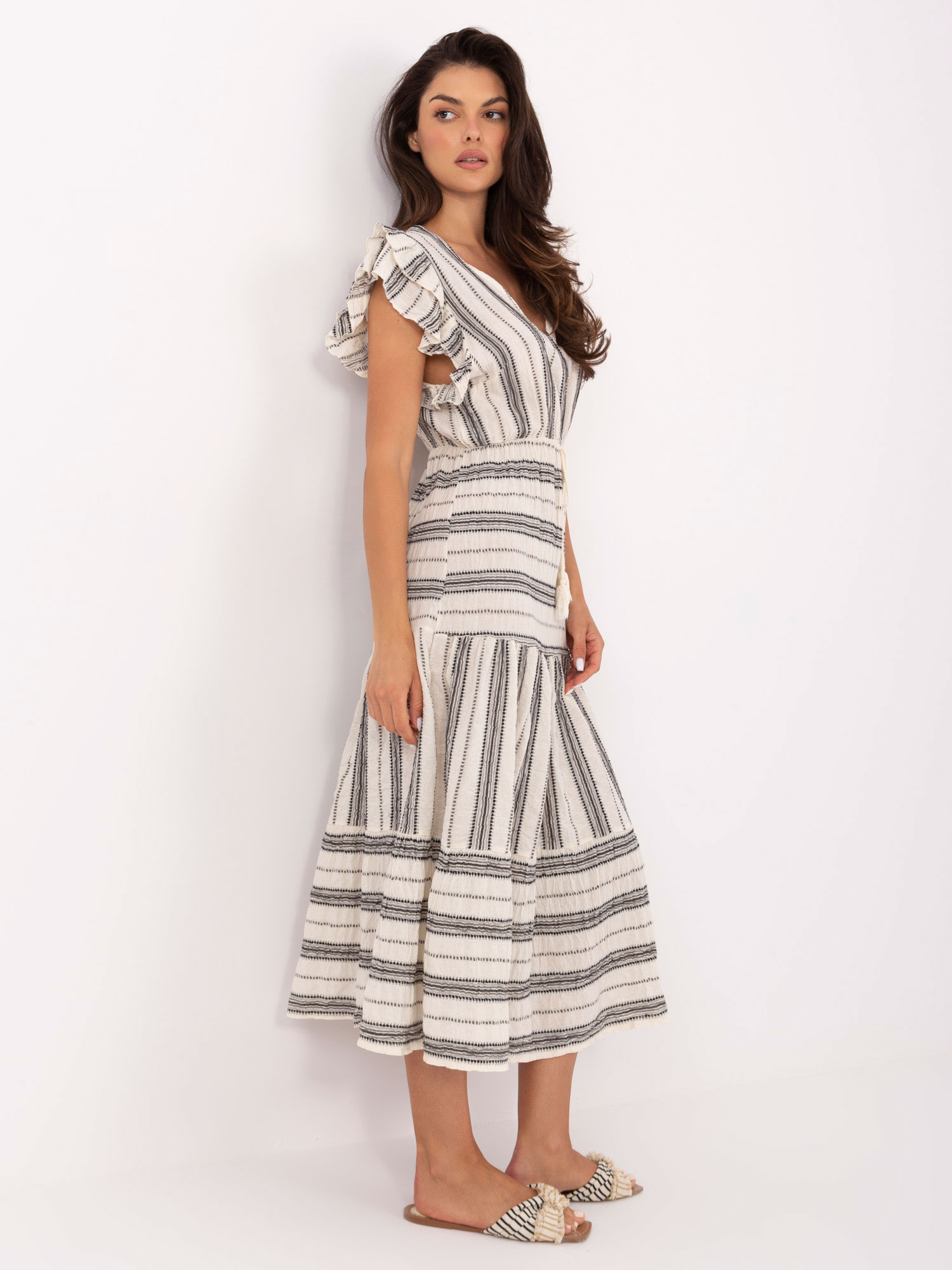 Šaty TW-SK-BI-28760.97 Och Bella Barva: Černá, Velikost: UNI