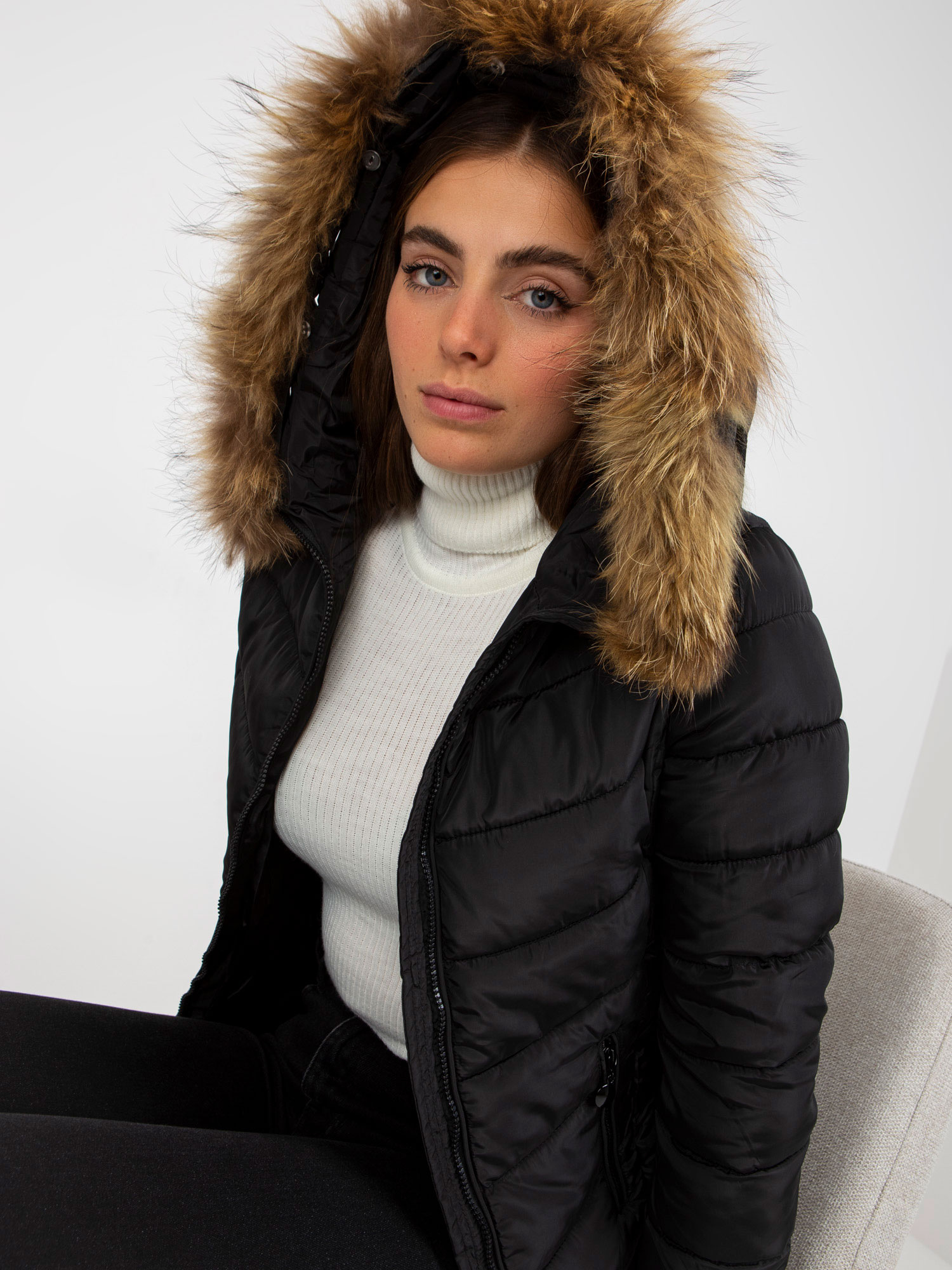 MINORITY Bunda -NM-KR-P22-6627.13P Barva: Černá, Velikost: XL