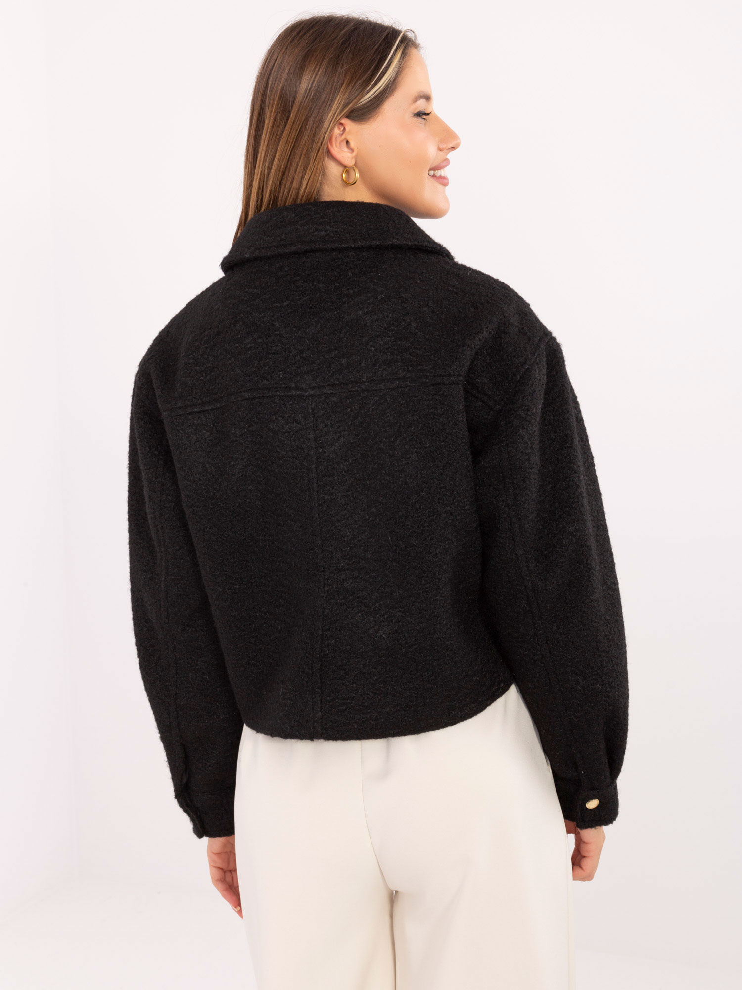 Sublevel Bunda -D46015XB43434A3- Barva: Černá, Velikost: S