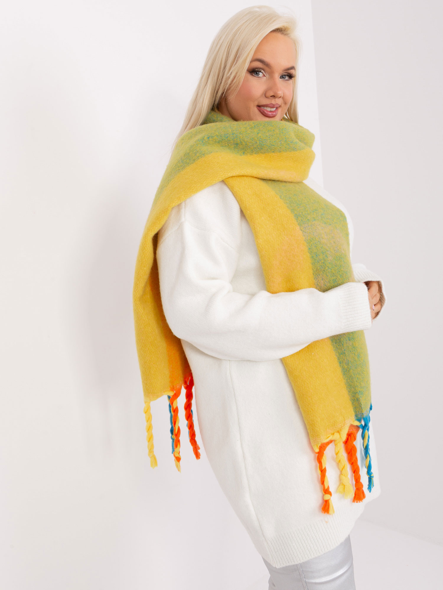 Wool Fashion Italia Šála AT-SZ-2316.31P Barva: Vícebarevná, Velikost: UNI