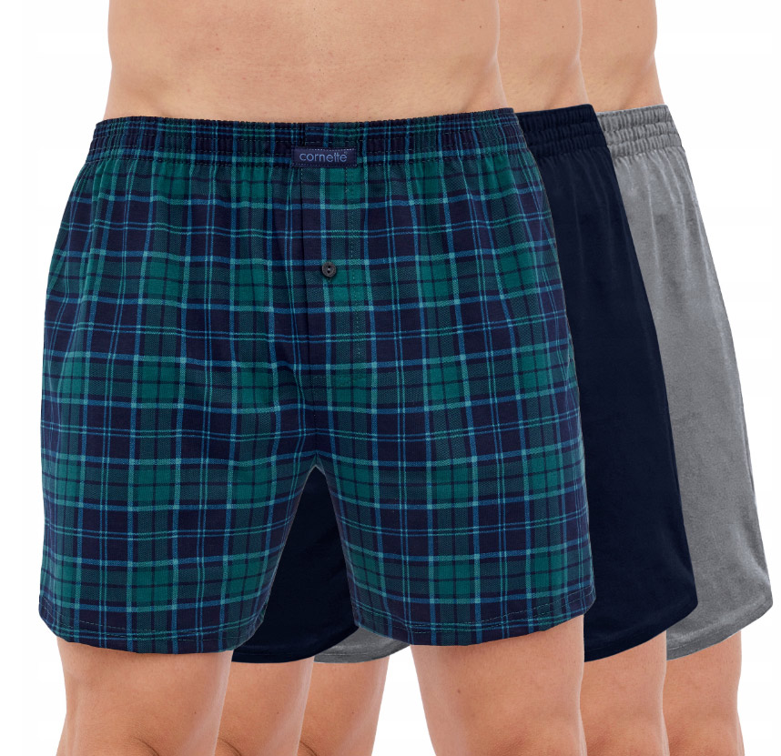 Trenýrky Cornette classic 945/10 3 pack Barva: Vícebarevná, Velikost: 2XL