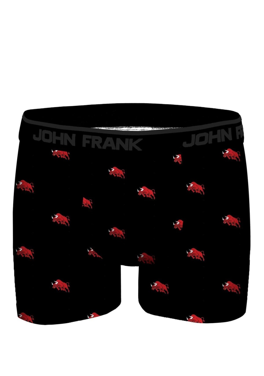 Pánské boxerky John Frank JFBDMOD332 S Černá