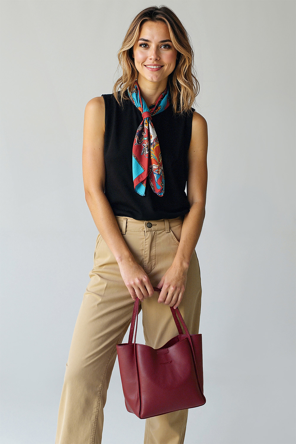 Kabelka Vivisence T0004 Barva: Bordó, Velikost: UNI