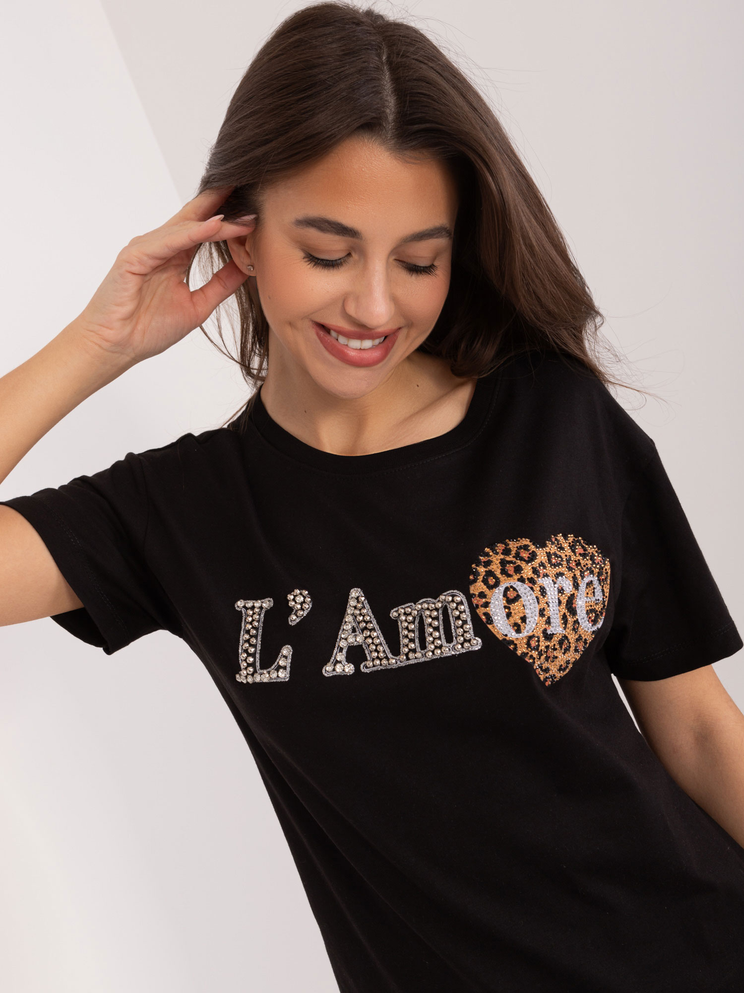 Tričko PM-TS-4535.84 MINT Barva: Černá, Velikost: M