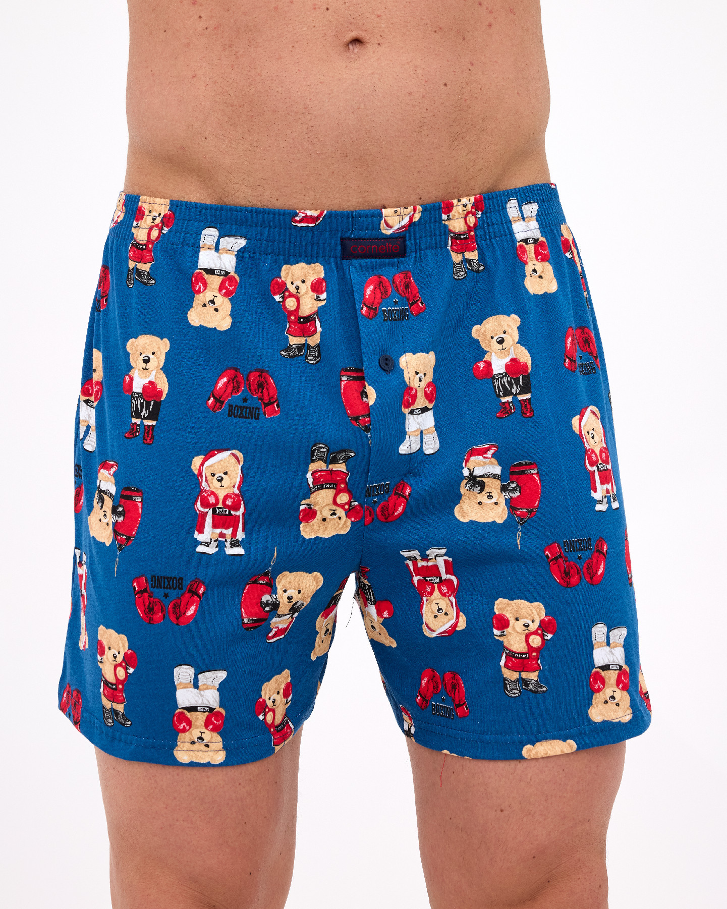 BOXERKY CLASSIC 3-5XL J/25 džínovina 4XL