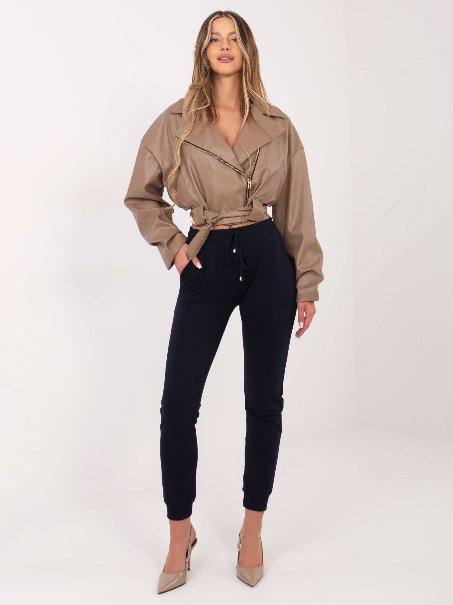 Dámské tepláky RV-DR-5040.00X BASIC FEEL GOOD Barva: Modrá, Velikost: S