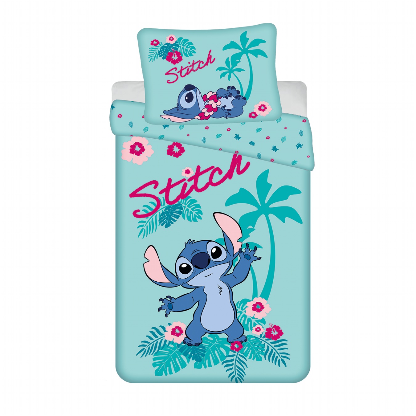 Jerry Fabrics Povlečení Lilo a Stitch Hawaii Varianta: Povlečení Lilo a Stitch Hawaii 140x200, 70x90 cm