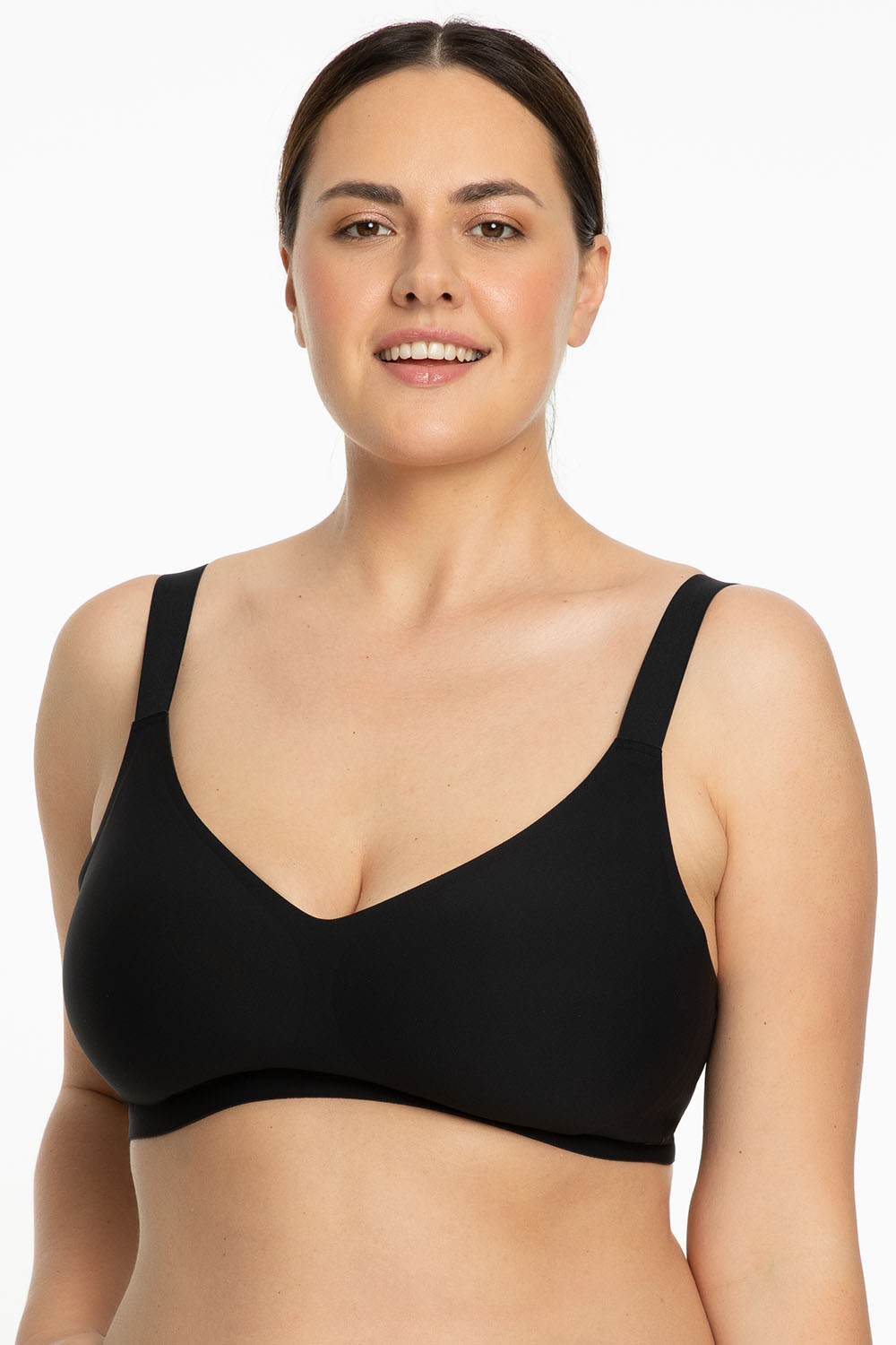 Podprsenka Julimex Jelly Bra Comfort Barva: Černá, Velikost: XL