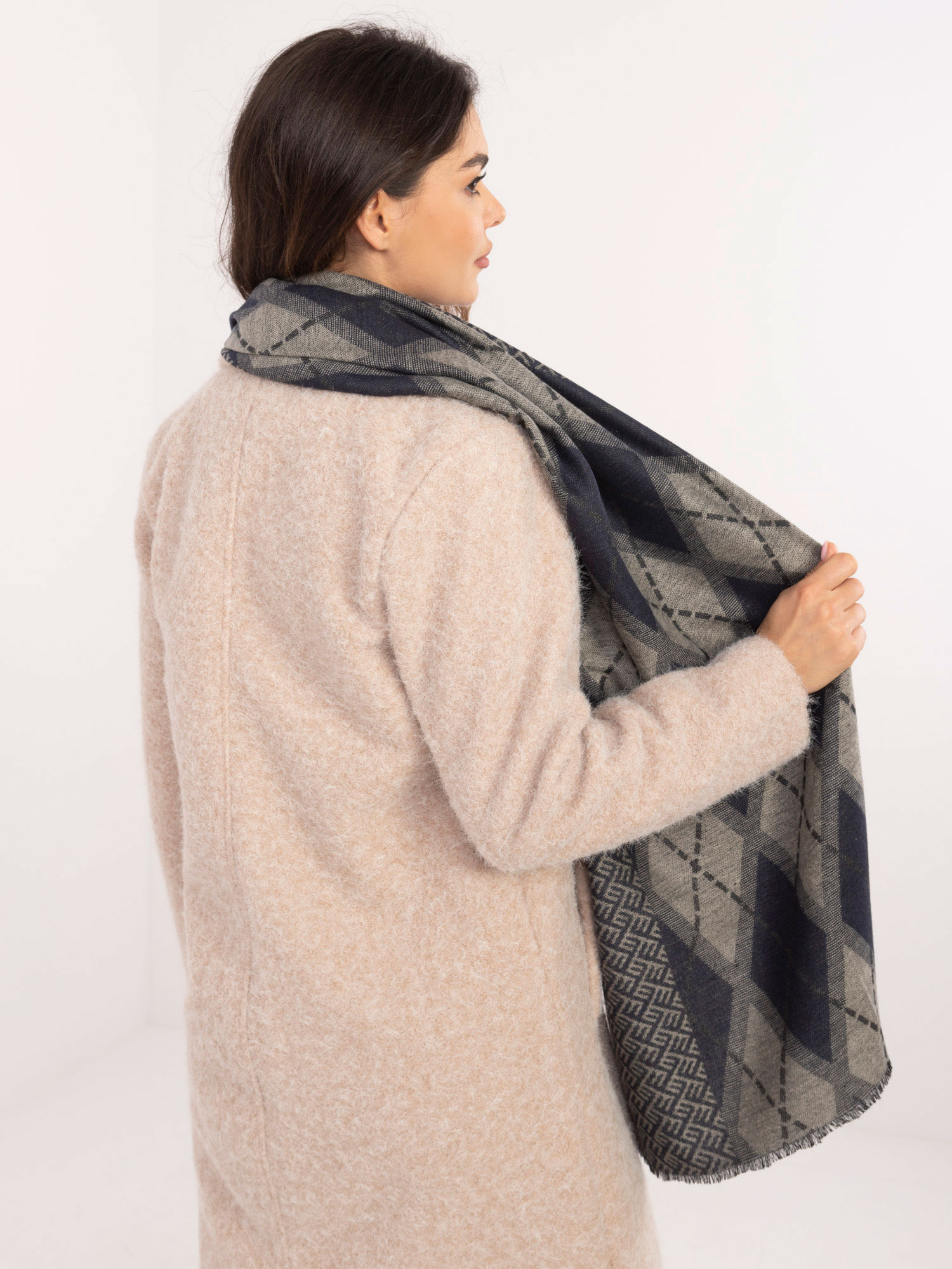 Závoj AT CH 12301.82P tmavě modrý jedna velikost