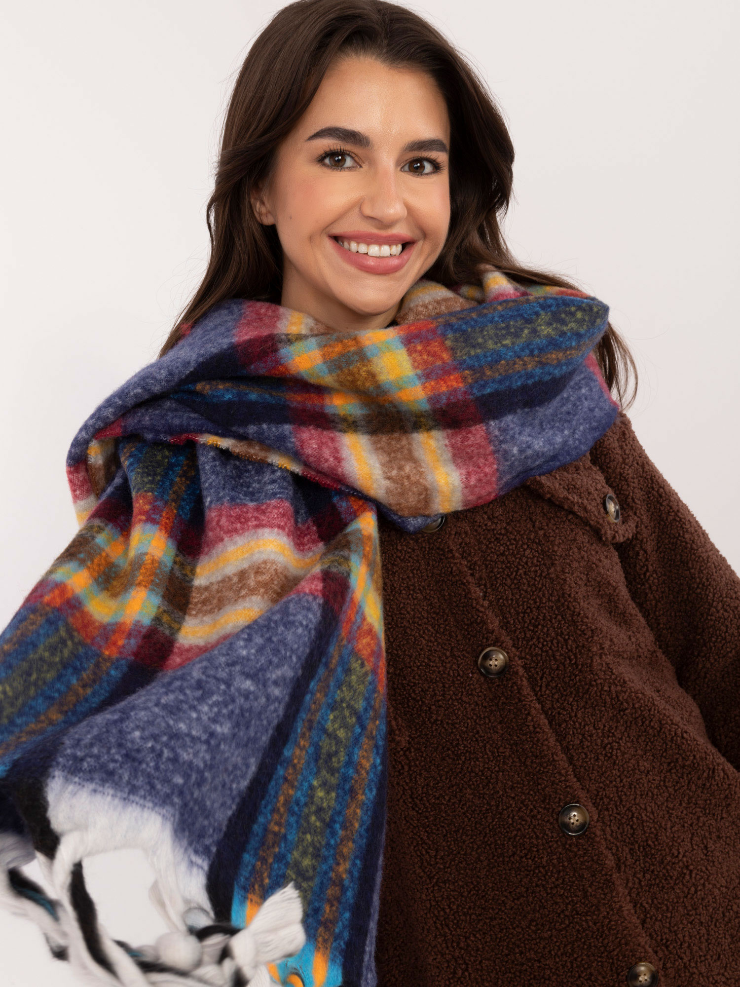 Šála AT SZ 231501.49 tmavě modrá jedna velikost