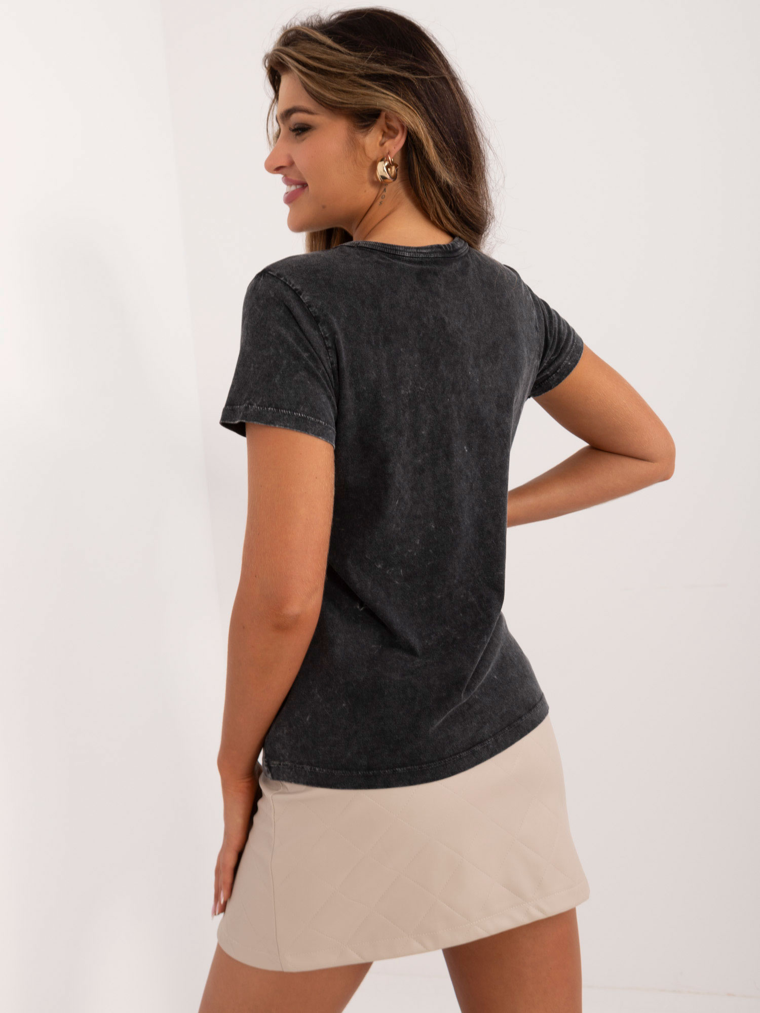 Halenka D12048M02556E tmavě šedá XS