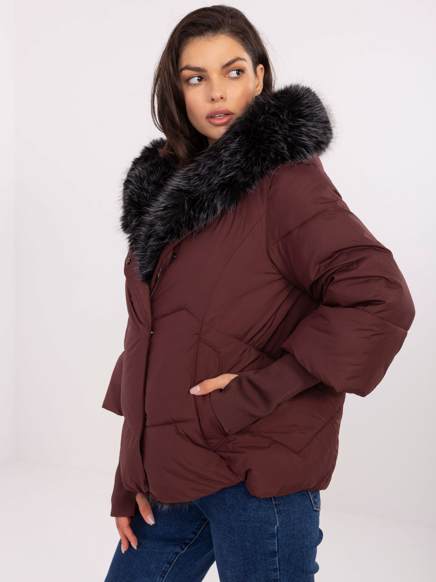 Factory Price Bunda -MBM-KR-2755.76 Barva: Bordó, Velikost: S
