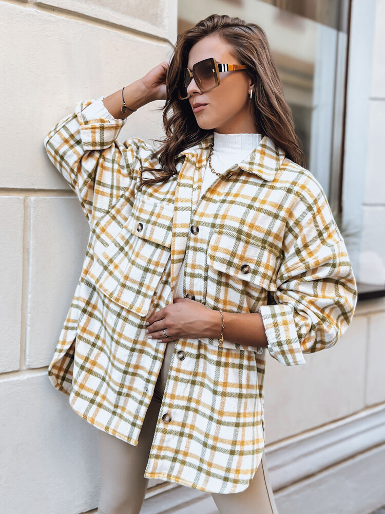 LORI dámská zelená košile / bunda Dstreet TY2574 M/L