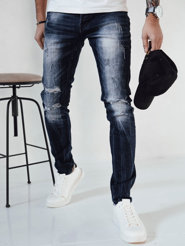 Dstreet UX3993 pánské tmavě modré džínové džíny s33