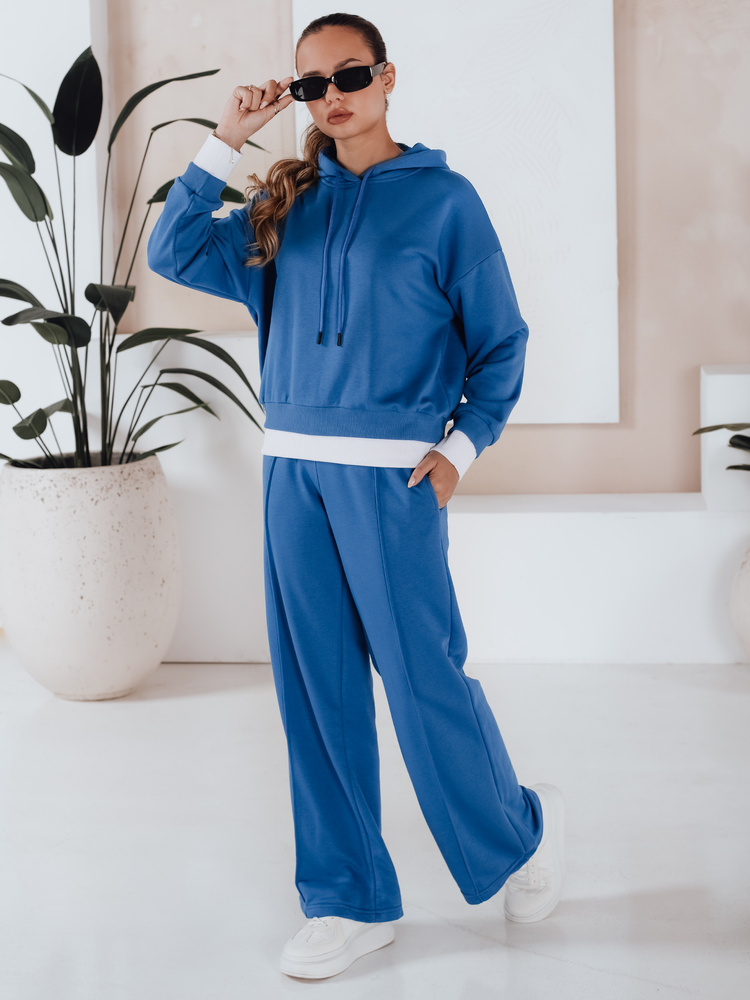 Dámská tepláková souprava SANELIS modrá Dstreet AY0991 S