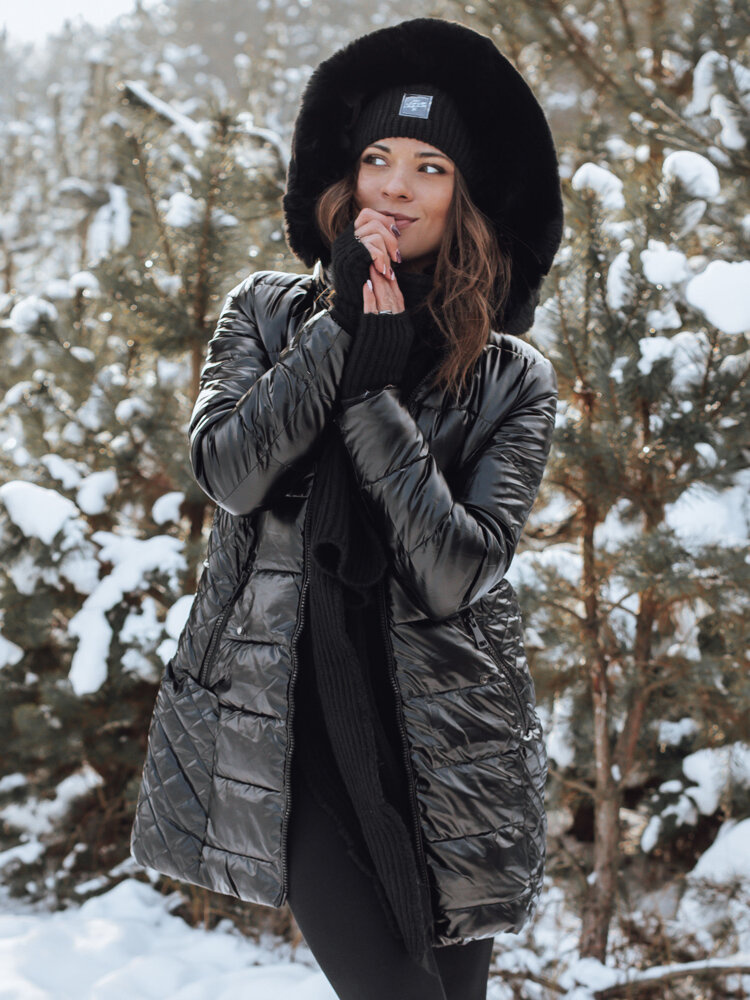 Dámská zimní bunda ODYSSEY Barva černá DSTREET TY4083z Barva: Černá, Velikost: XXL