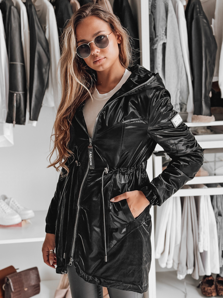 HENRY dámská bunda parka černá Dstreet TY4106 Velikost: S