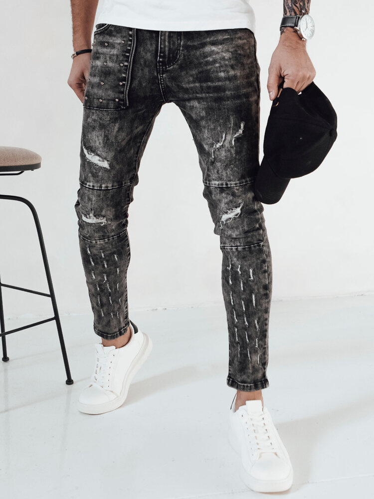 Pánské černé džínové kalhoty Dstreet UX4146 s29