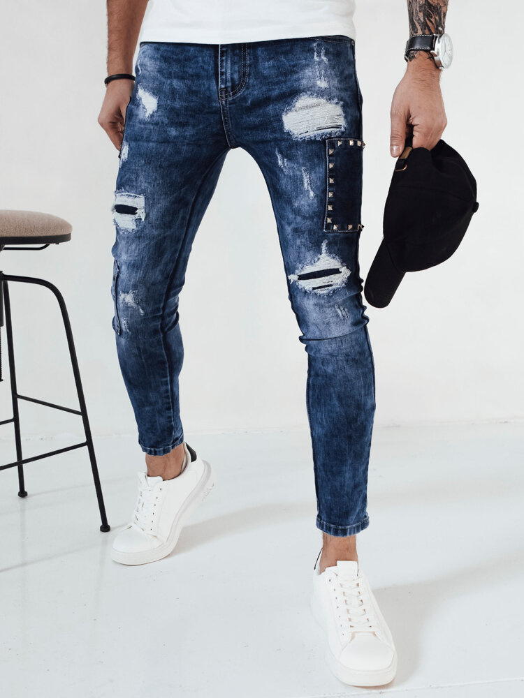 Pánské modré džínové kalhoty Dstreet UX4149 s30