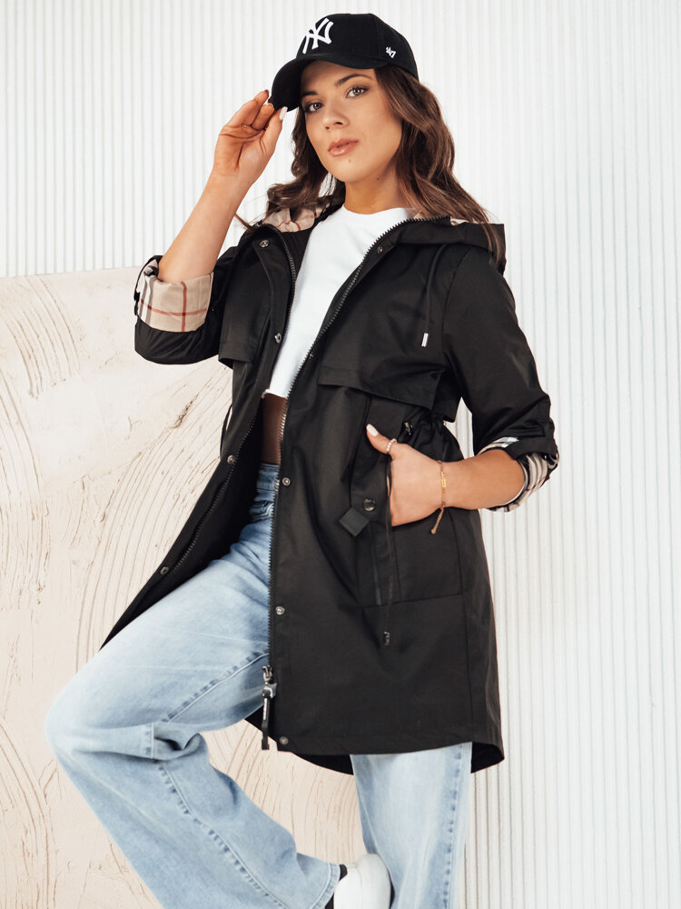 Dámská bunda parka VERDU černá Dstreet TY4226 XL