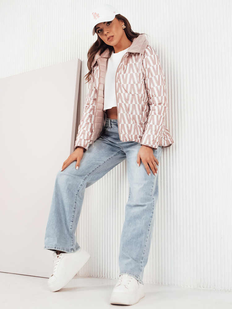 Dámská prošívaná bunda VANLY světle fialová Dstreet TY4277 S