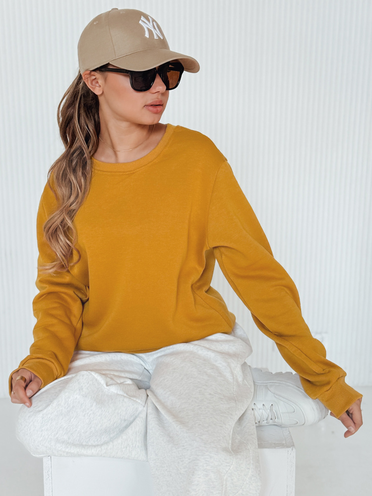 Dámská mikina FASHION II červená Dstreet BY0147 Barva: Hnědá, Velikost: L