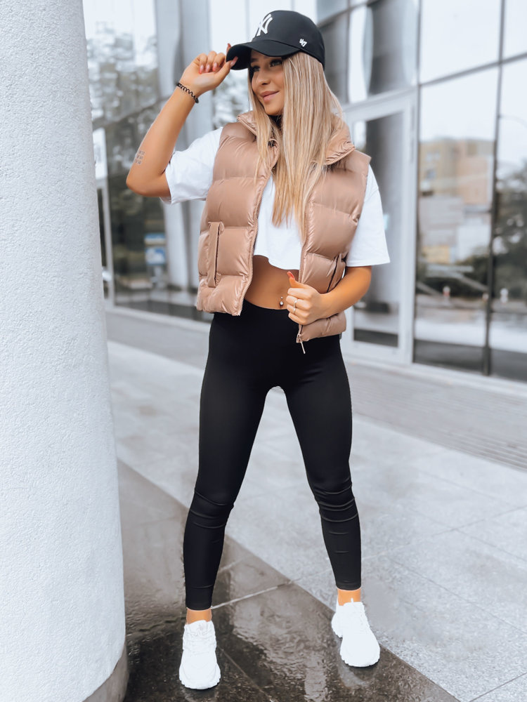 Dámské legíny JUST Barva černá DSTREET UY1585 Barva: Černá, Velikost: XL/XXL