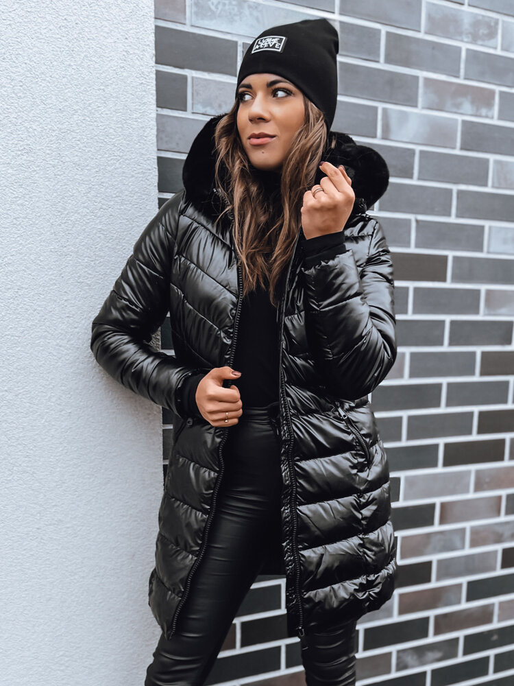 Dámská zimní bunda SIMBI Barva černá DSTREET TY4085 Barva: Černá, Velikost: XL