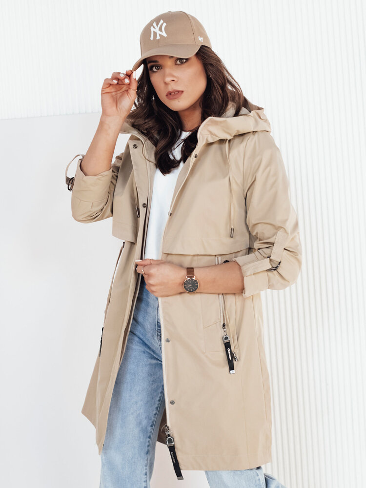 TILSON camel dámská bunda parka Dstreet TY4192 XL