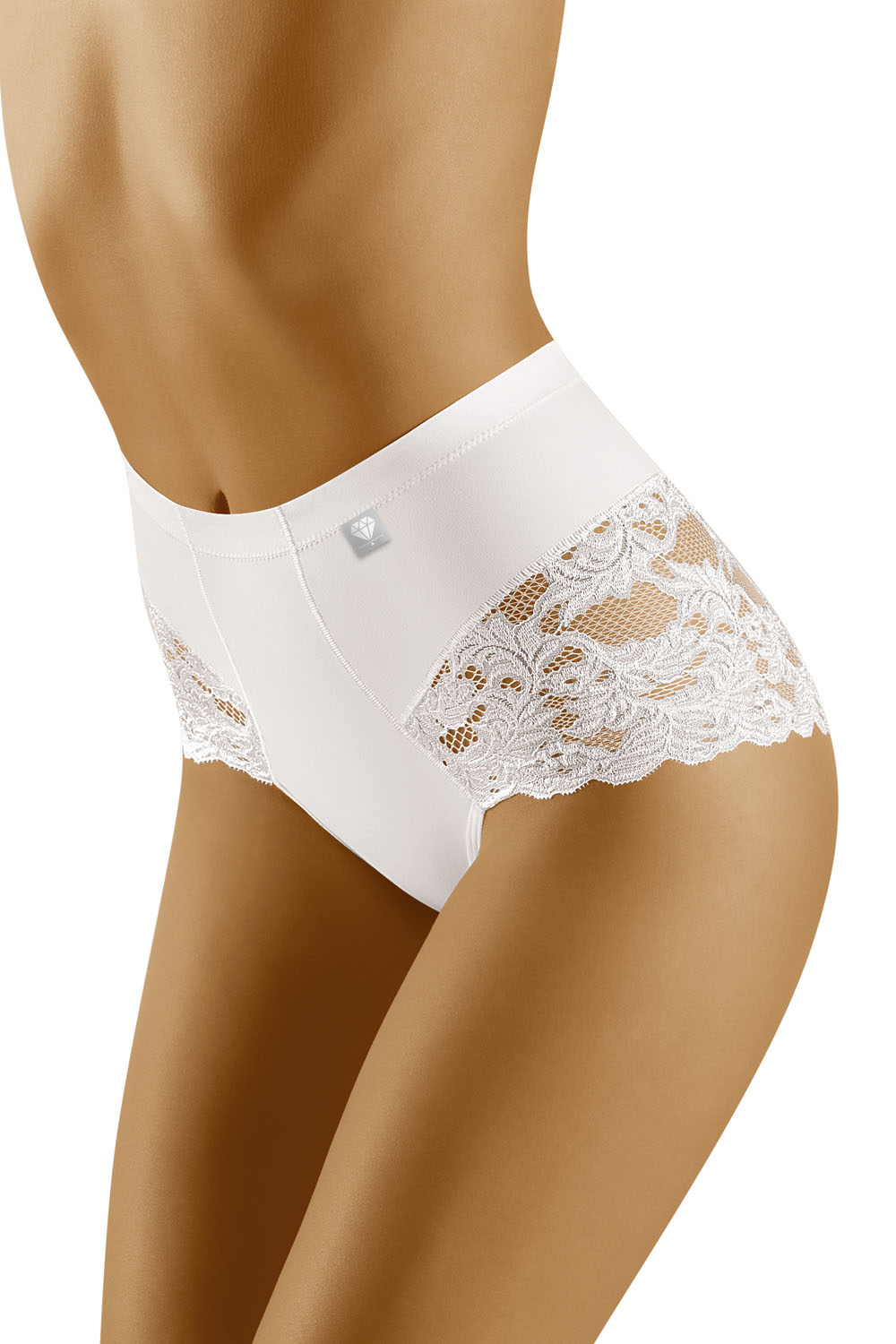 Kalhotky Wol-Bar Diamond 3506 Barva: Bílá, Velikost: M