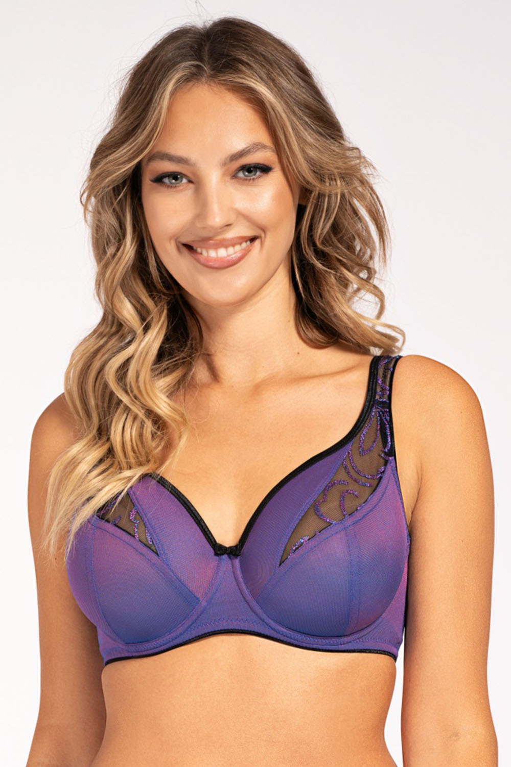 Podprsenka Unikat Rene Barva: Fialová, Velikost: 70H