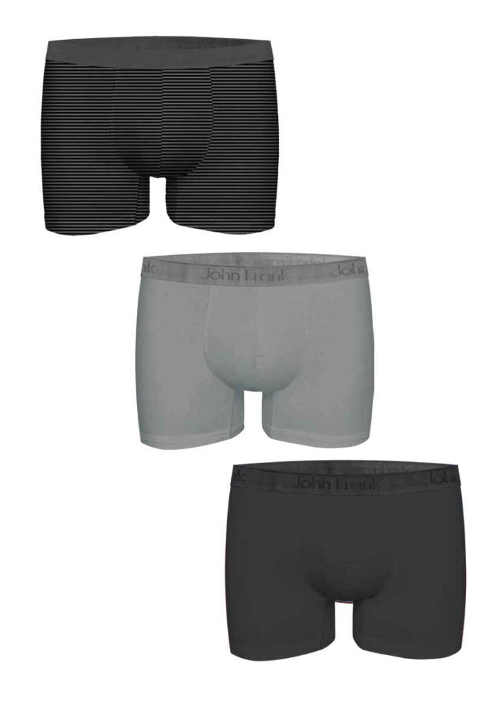 Pánské boxerky John Frank JF3BMODNA103 Barva: Vícebarevná, Velikost: XXL