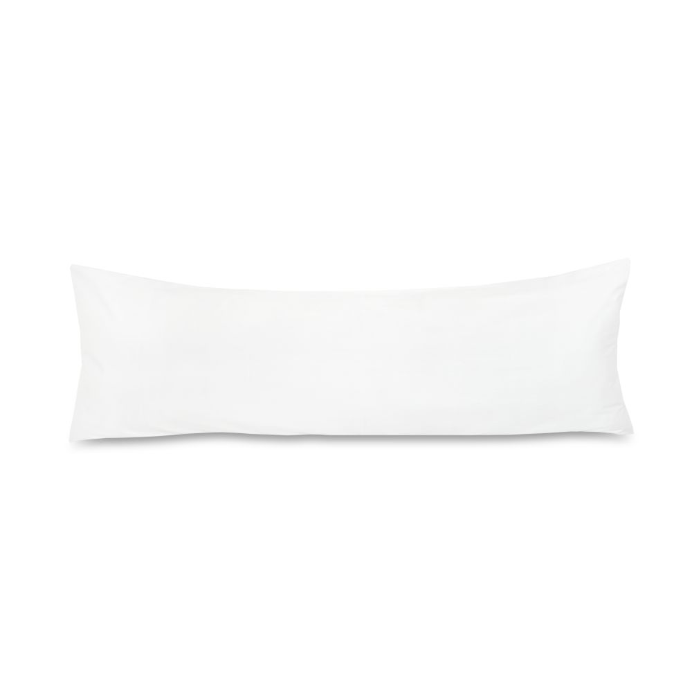 Kvalitex Saténový povlak na relaxační polštář bílý Varianta: 50x150cm