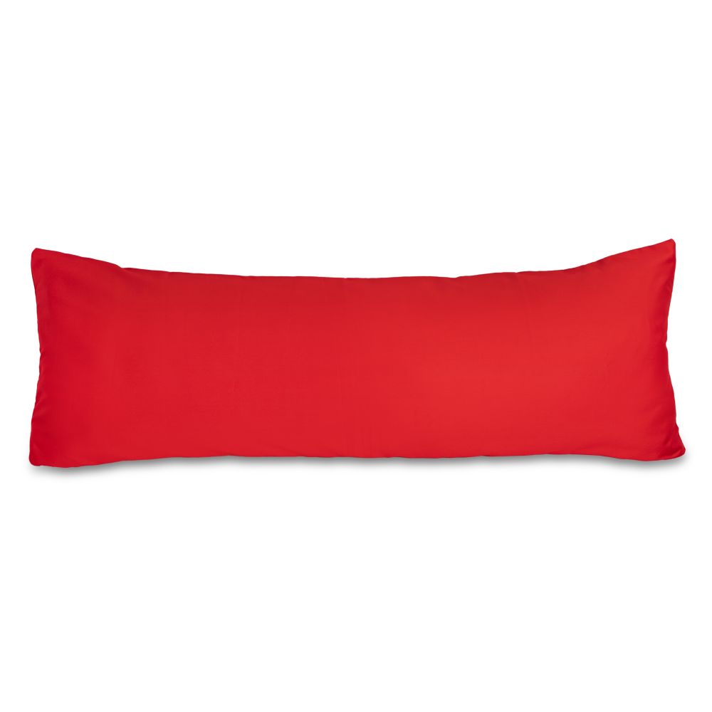 Kvalitex Saténový povlak na relaxační polštář červený Varianta: 45x120cm