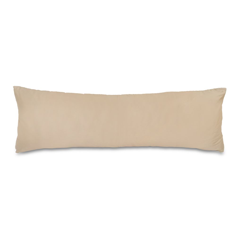 Kvalitex Saténový povlak na relaxační polštář béžový Varianta: 55x180cm
