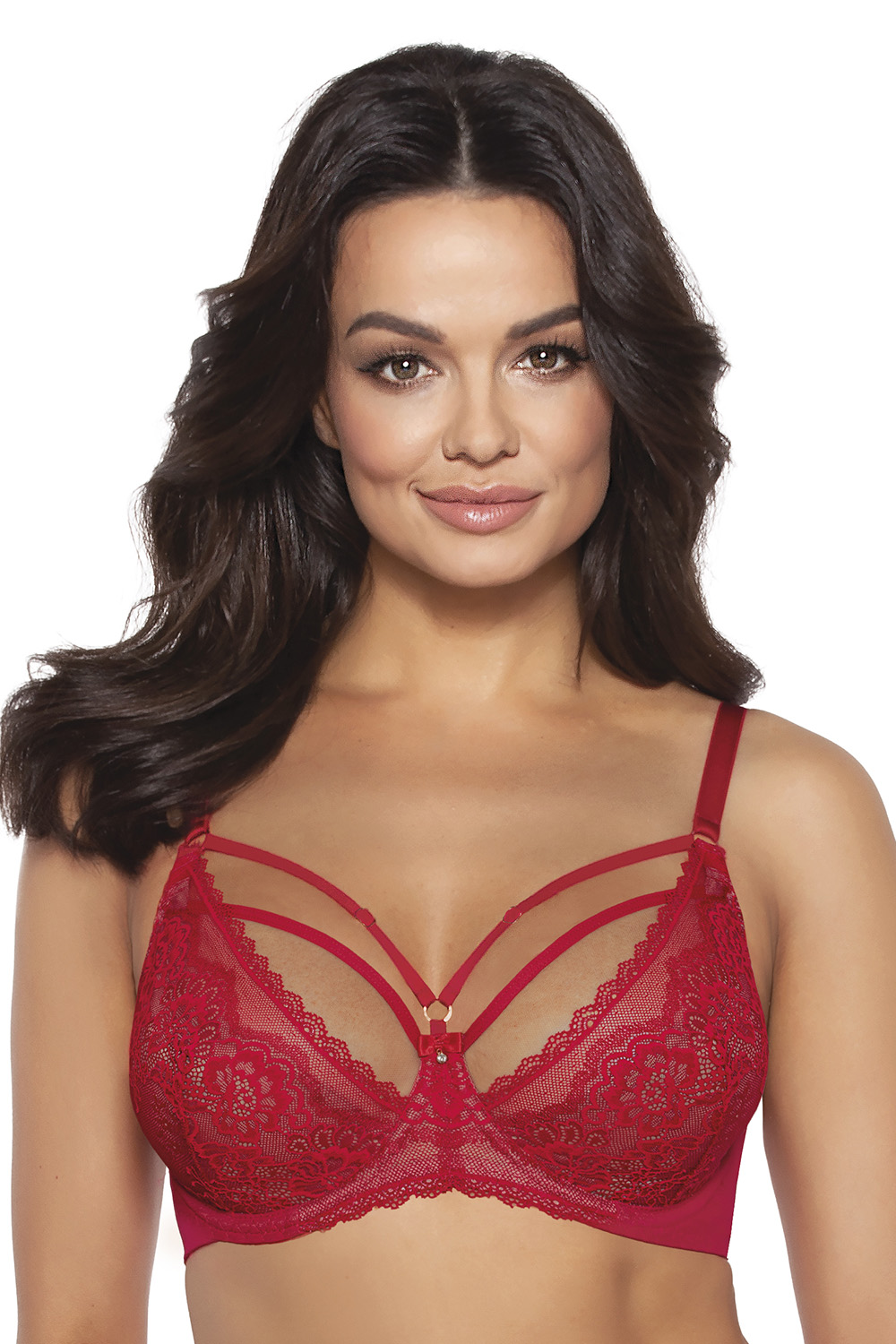 Podprsenka Ava 1824 Venus Barva: Červená, Velikost: 75C