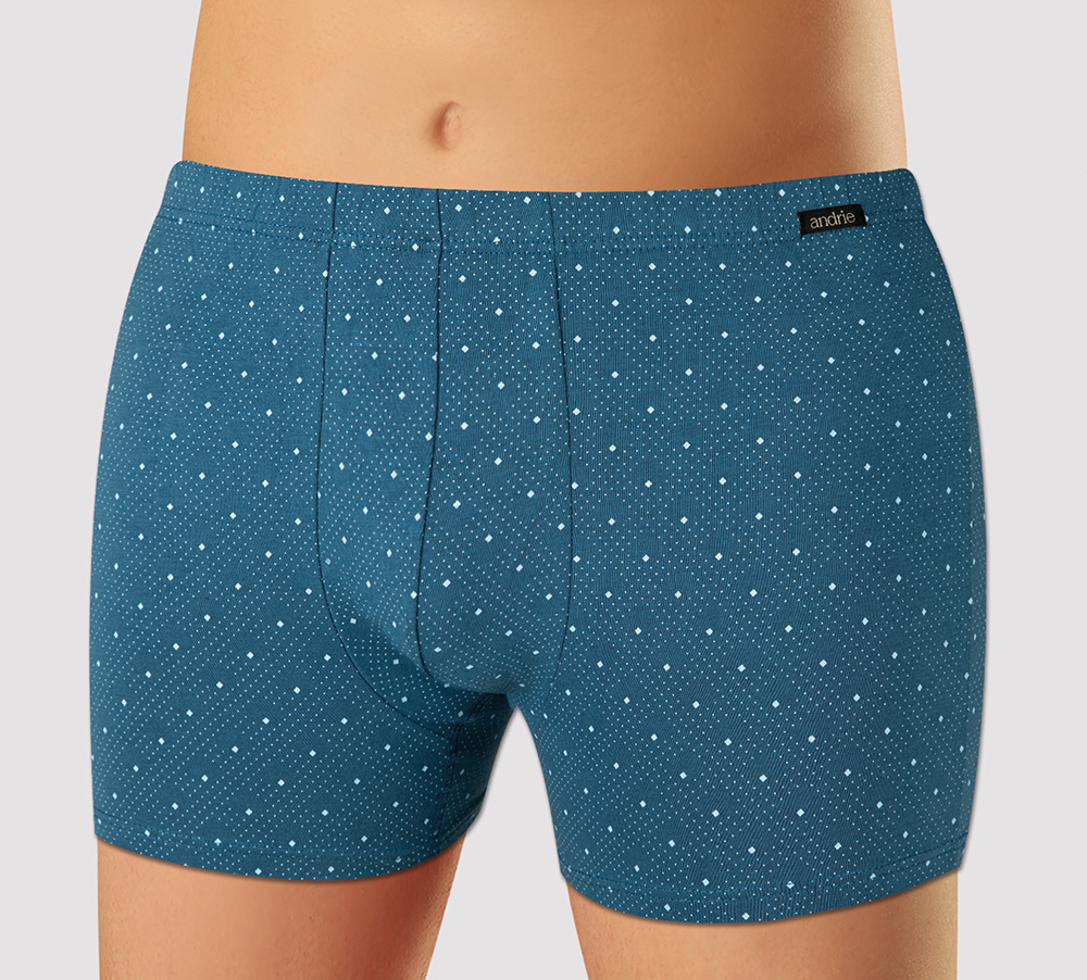 Boxerky Andrie PS 5946 Lycra Barva: Modrá, Velikost: XL