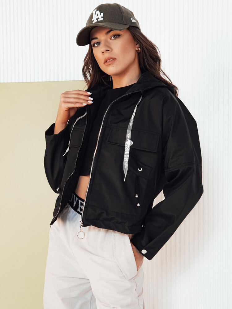 FERTI dámská přechodná bunda černá Dstreet TY4304 M