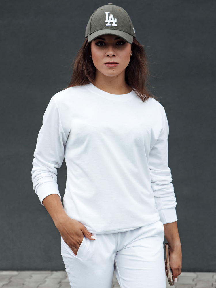 Dámská halenka GLAMFLAIR bílá Dstreet BY1316 XL