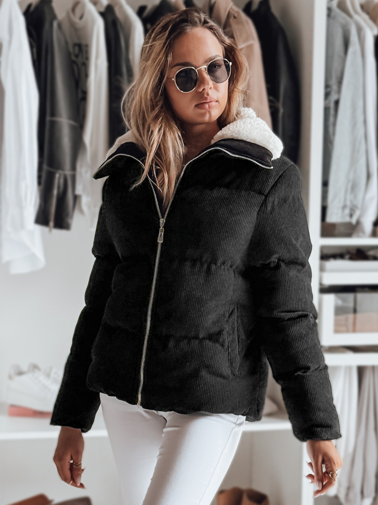Dámská zimní bunda TRENDYGLAM černá Dstreet TY4357 M