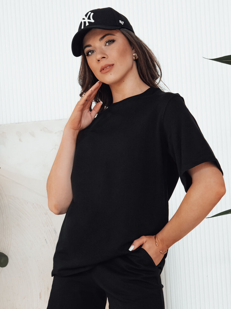Dámské tričko SWAN Dstreet RY2537 Barva: Černá, Velikost: L