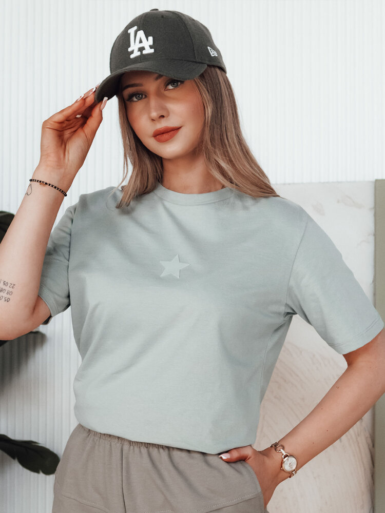 Dámské tričko STARZ Dstreet RY2544 Barva: Zelená - světle, Velikost: S