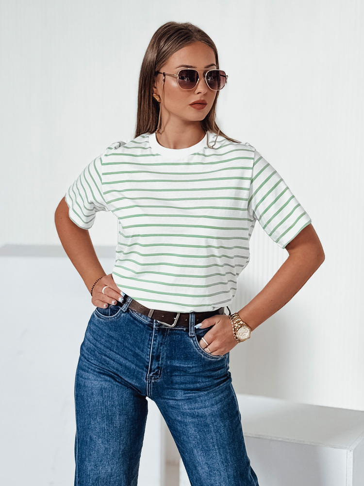 Dámské tričko RILANT Dstreet RY2563 Barva: Zelená, Velikost: L