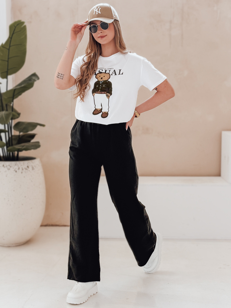 Dámské tričko MISSTARTA Dstreet RY2879 Barva: Bílá, Velikost: S/M