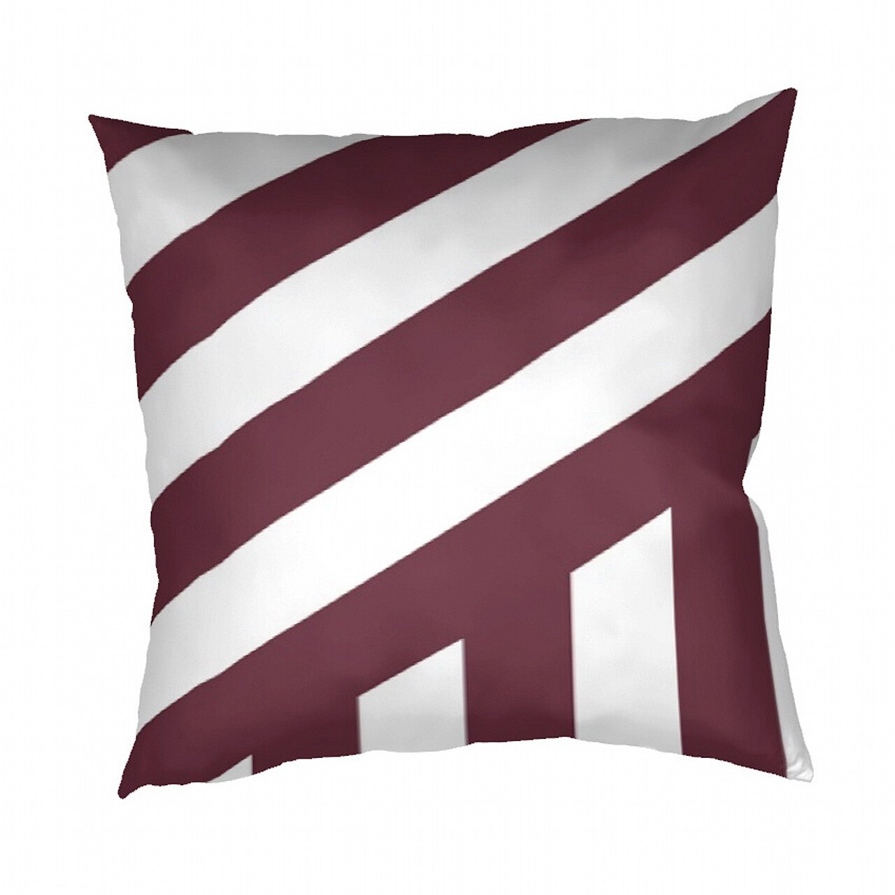 Dadka Povlak na polštář bavlna Zebra bordó Varianta: Povlak na polštář bavlna Zebra bordó 40x40 cm