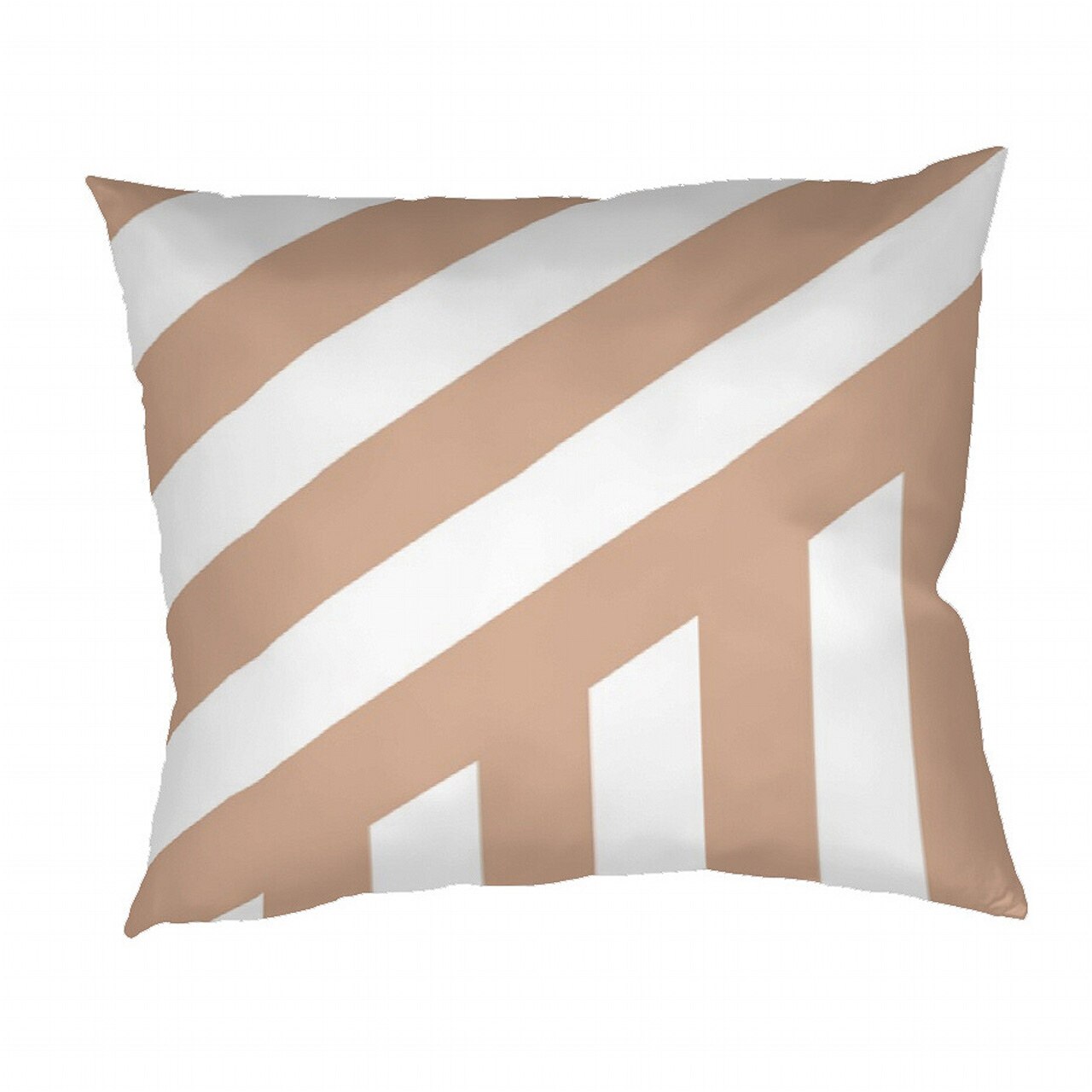Dadka Povlak na polštář bavlna Zebra světle hnědá Varianta: Povlak na polštář bavlna Zebra světle hnědá 40x50 cm