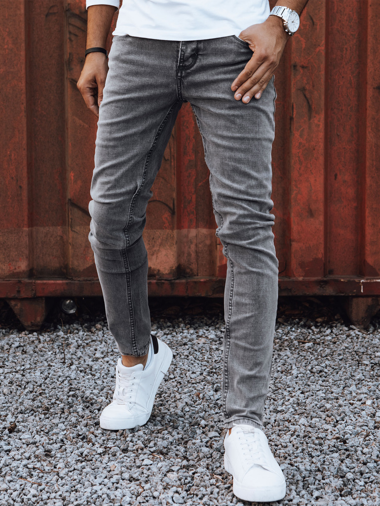 Pánské šedé džíny Dstreet UX4233 s30